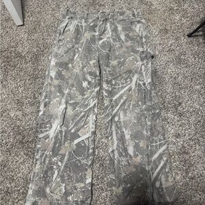 Abercrombie & Fitch Green Camouflage Pants 32x30
